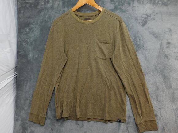 prAna Other - prAna Cardiff Long Sleeve Pocket T-Shirt Mens M Green Hemp Blend